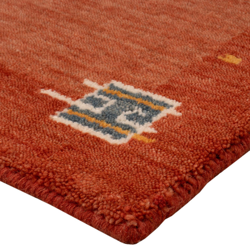 Alfombra Gabbeh - Softy - 90 x 60 cm - rojo