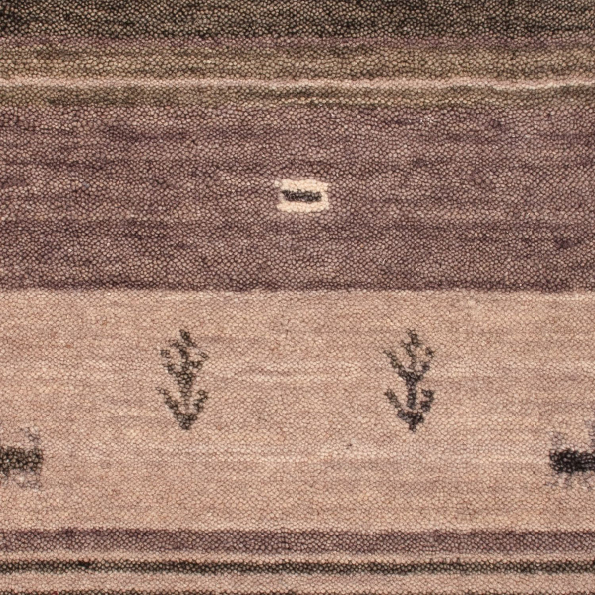 Alfombra Gabbeh - Softy - 90 x 60 cm - plata