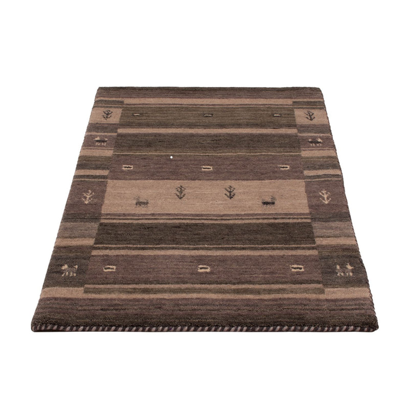 Alfombra Gabbeh - Softy - 90 x 60 cm - plata