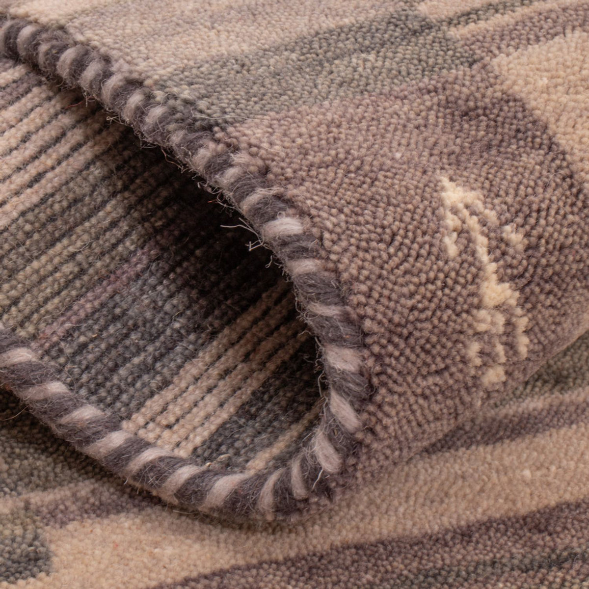 Alfombra Gabbeh - Softy - 90 x 60 cm - plata