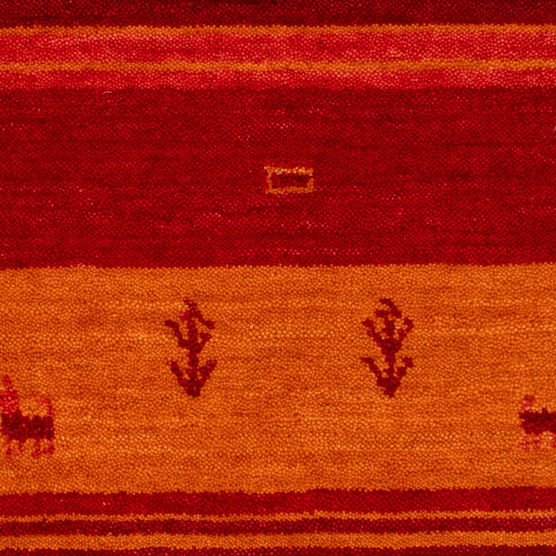 Alfombra Gabbeh - Softy - 90 x 60 cm - rojo