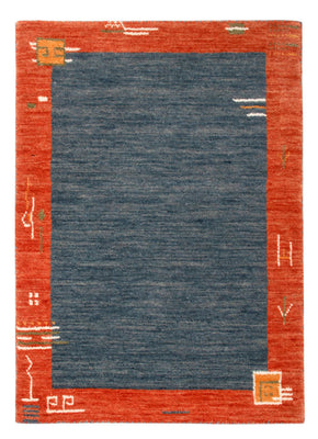 Alfombra Gabbeh - Softy - 90 x 60 cm - azul