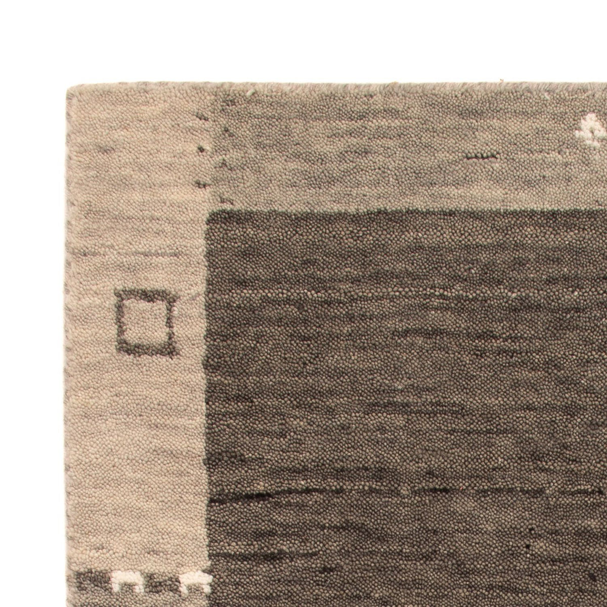 Alfombra Gabbeh - Softy - 90 x 60 cm - gris