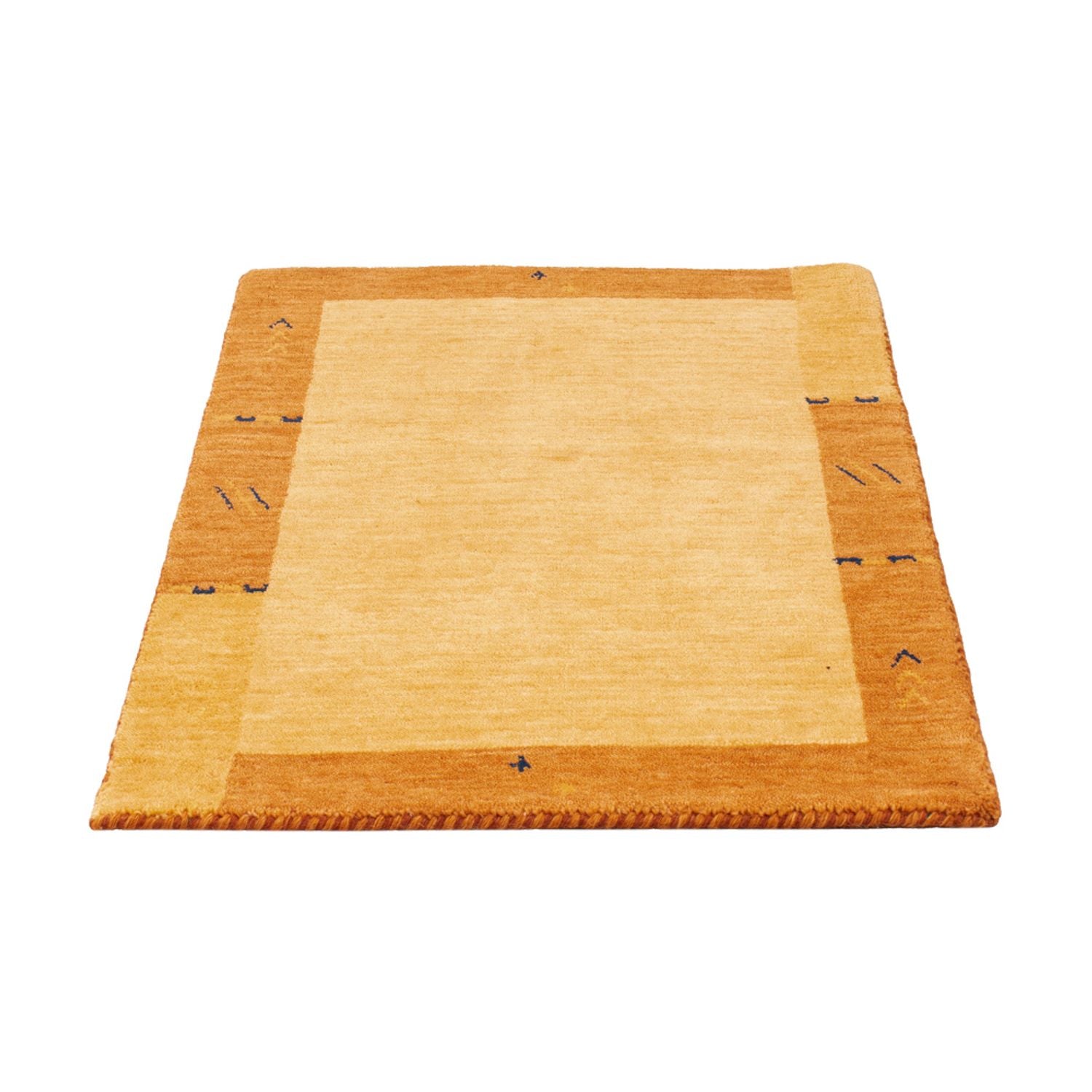 Alfombra Gabbeh - Softy - 90 x 60 cm - oro