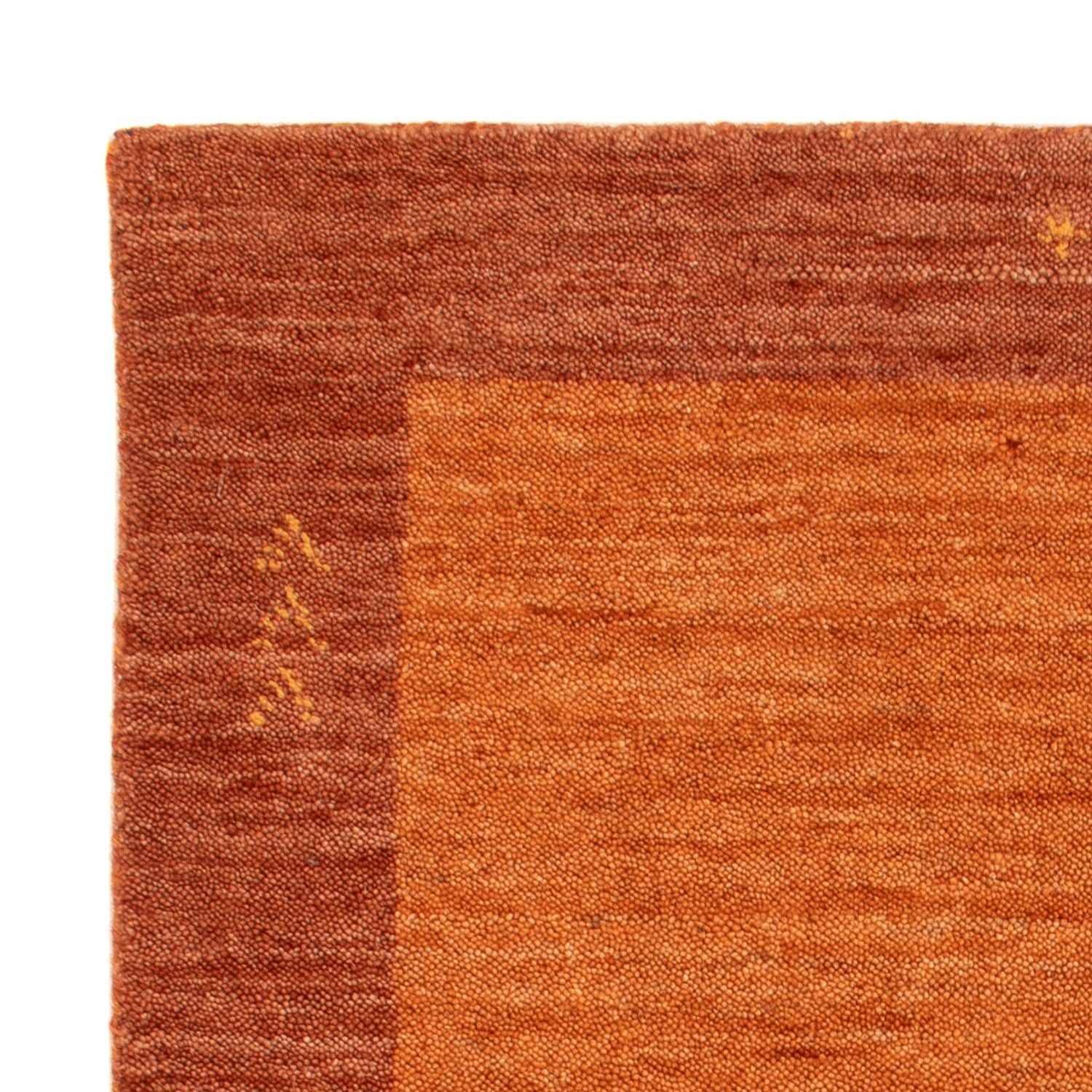 Alfombra Gabbeh - Softy - 90 x 60 cm - óxido