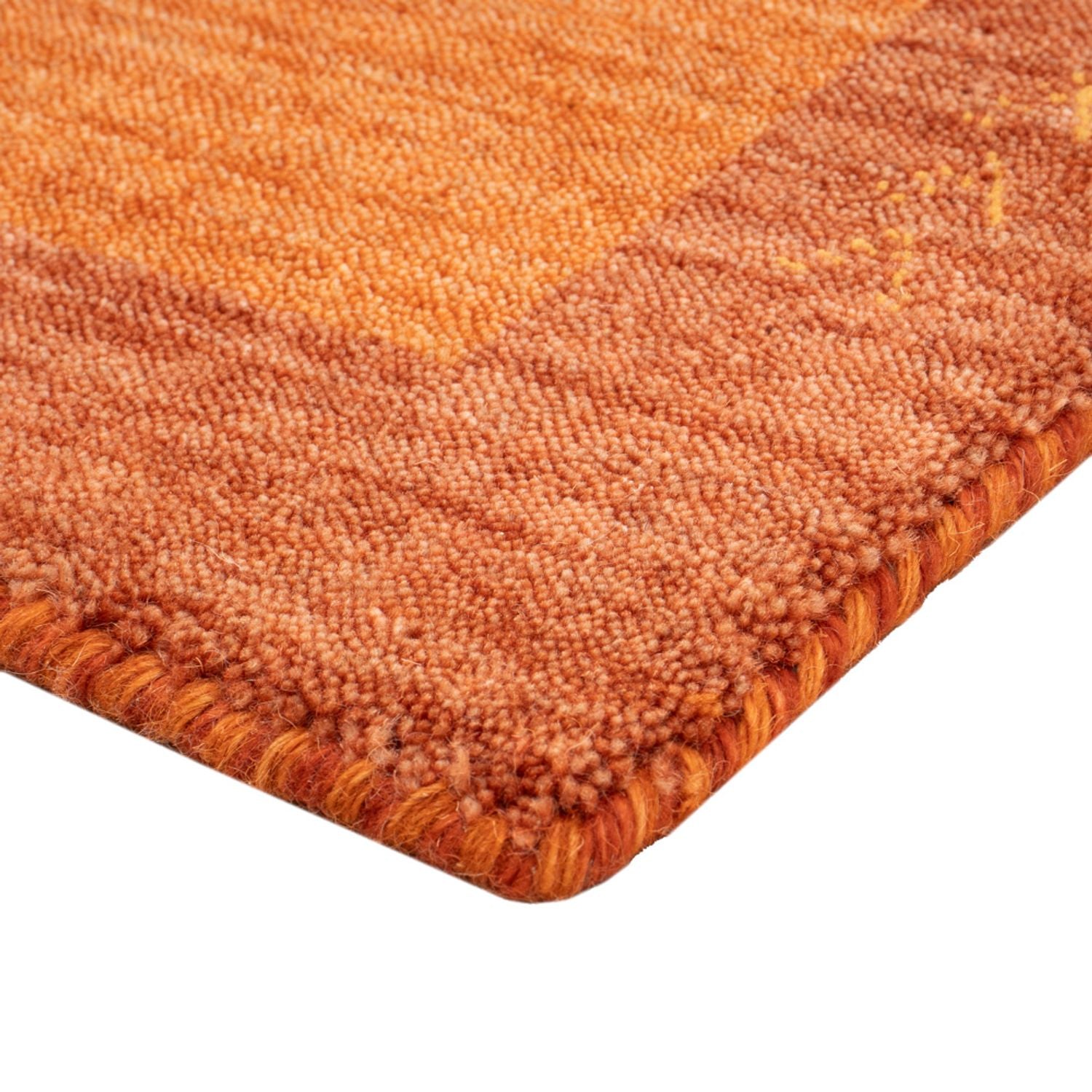 Alfombra Gabbeh - Softy - 90 x 60 cm - óxido