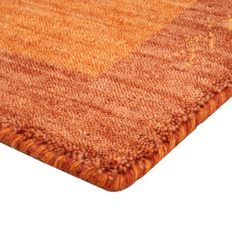 Alfombra Gabbeh - Softy - 90 x 60 cm - óxido