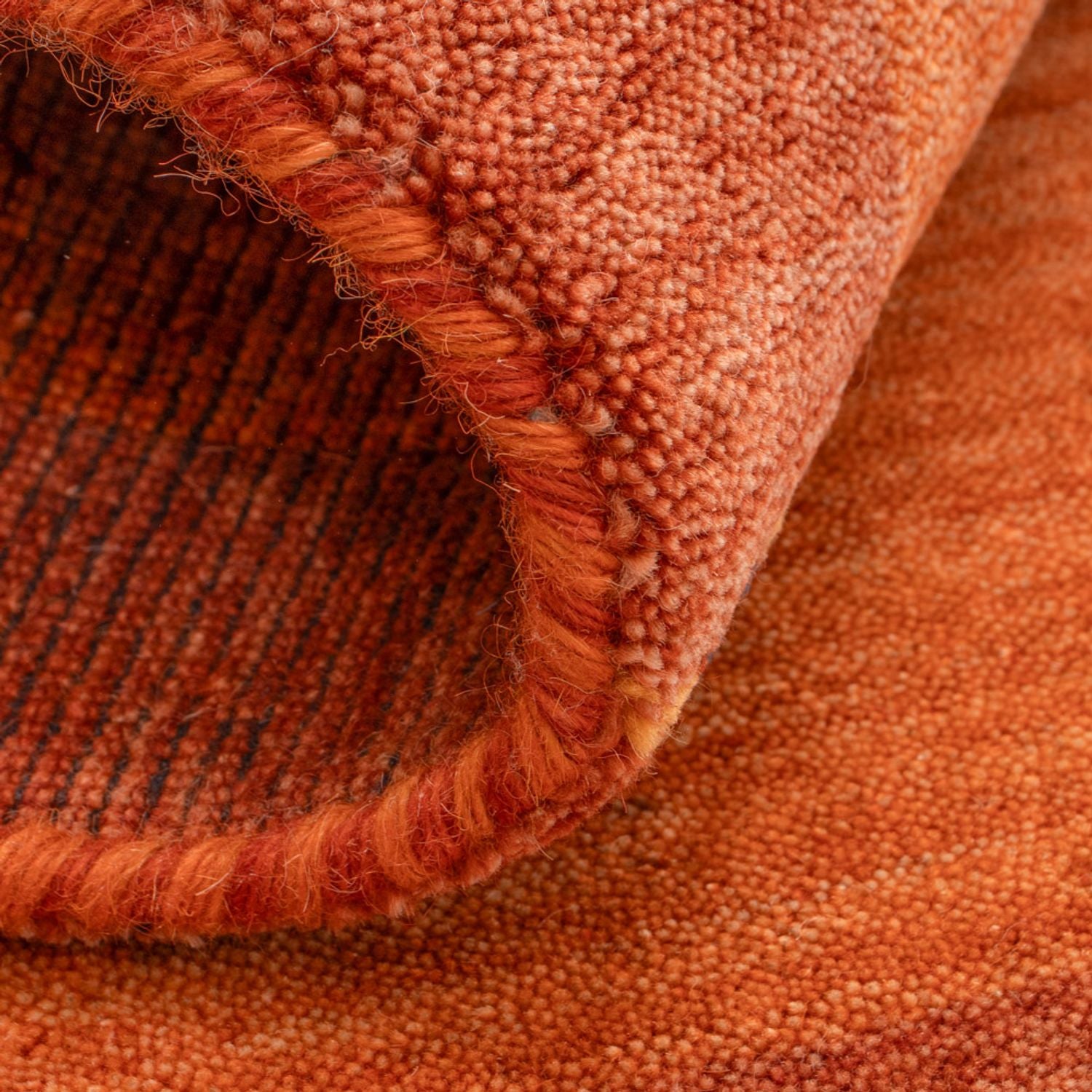 Alfombra Gabbeh - Softy - 90 x 60 cm - óxido