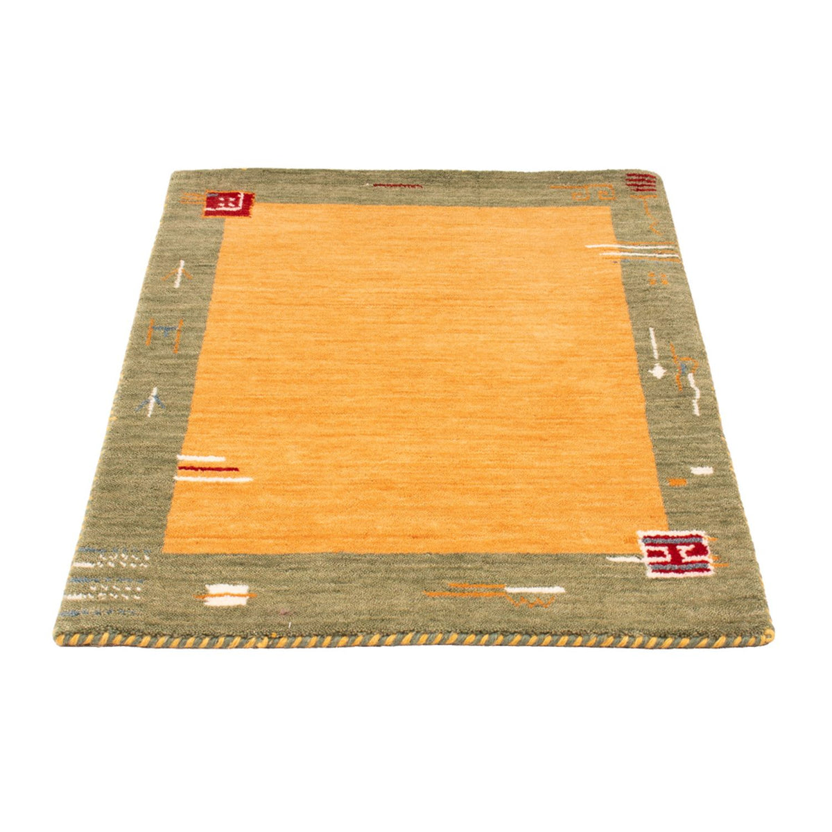 Alfombra Gabbeh - Softy - 90 x 60 cm - naranja