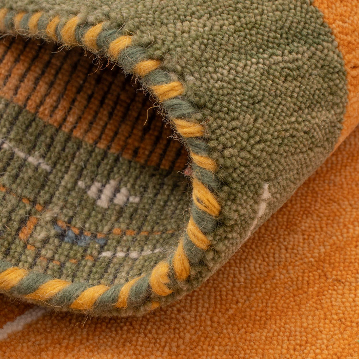 Alfombra Gabbeh - Softy - 90 x 60 cm - naranja