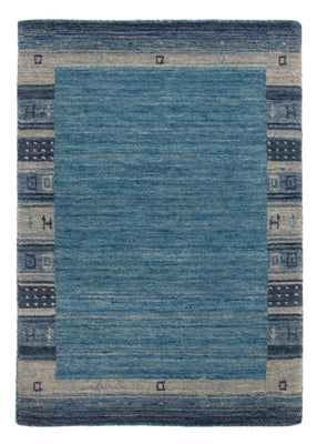 Alfombra Gabbeh - Softy - 90 x 60 cm - azul