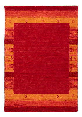 Alfombra Gabbeh - Softy - 90 x 60 cm - rojo