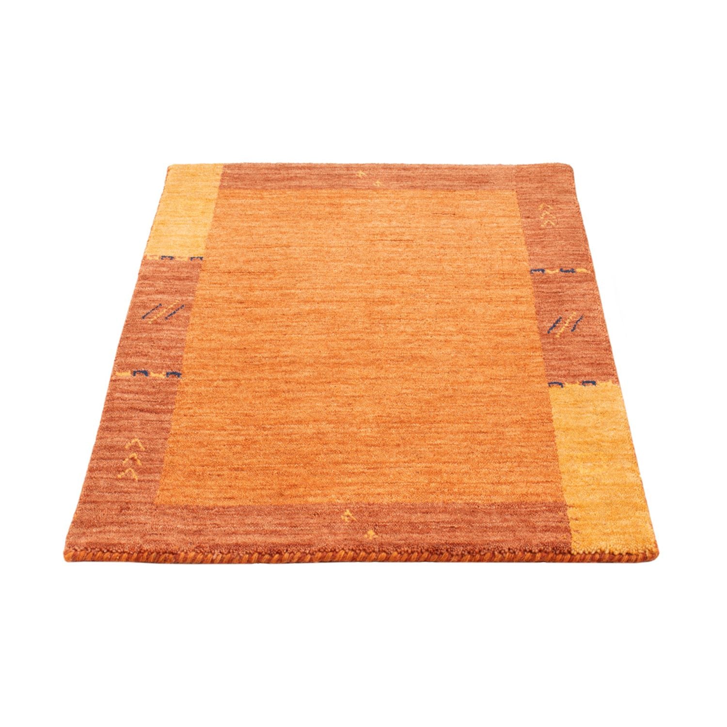 Alfombra Gabbeh - Softy - 90 x 60 cm - óxido