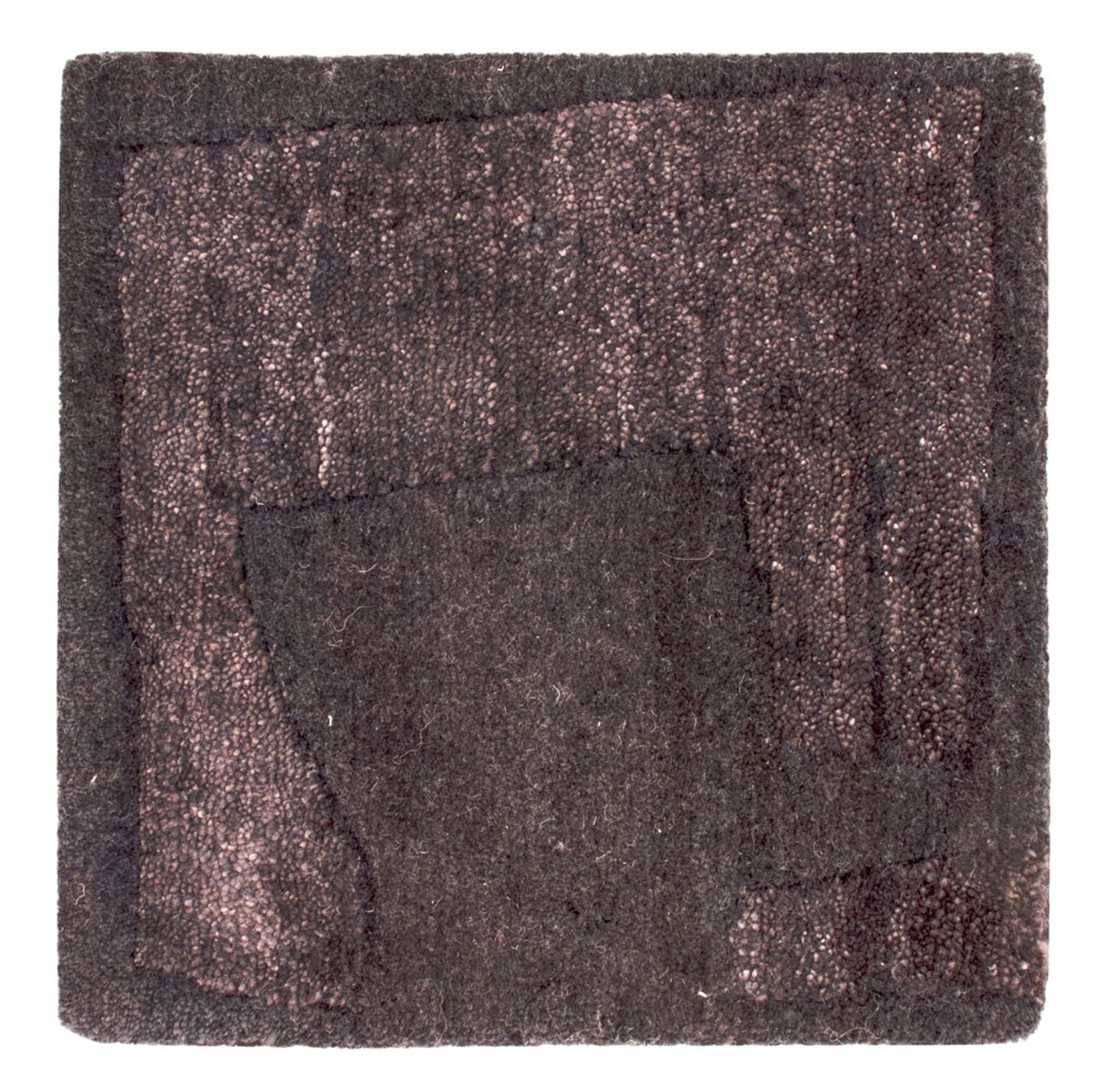 Alfombra de diseño cuadrado  - 30 x 30 cm - antracita