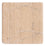 Alfombra de diseño cuadrado  - 30 x 30 cm - blanco natural
