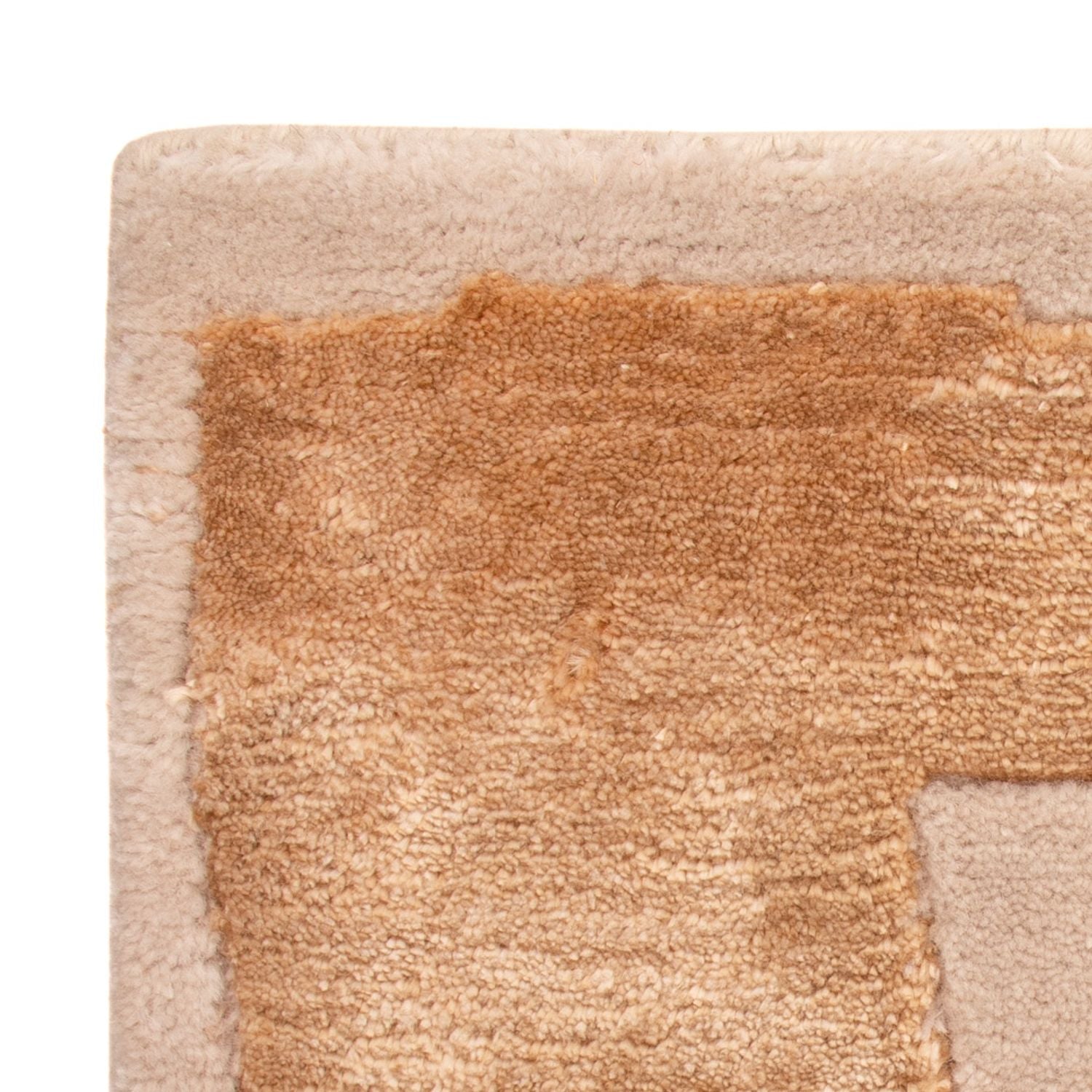 Alfombra de diseño cuadrado  - 30 x 30 cm - oro scala