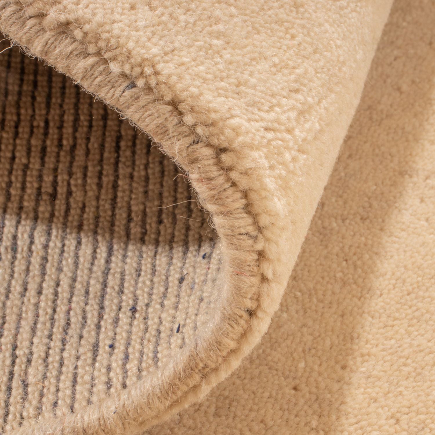 Alfombra de pasillo Alfombra Gabbeh - Softy - 200 x 80 cm - beige