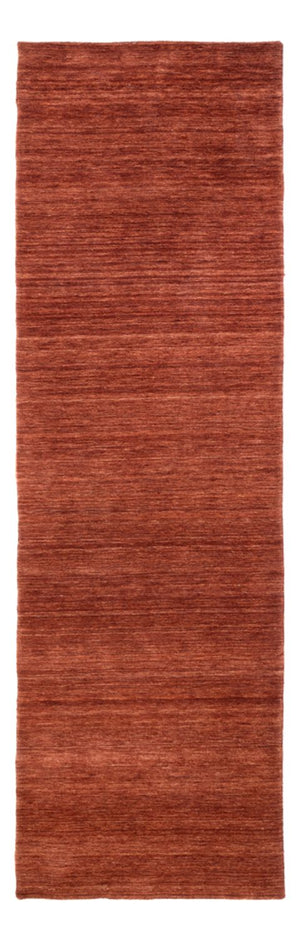 Alfombra de pasillo Alfombra Gabbeh - Loribaft Softy - 300 x 80 cm - marrón