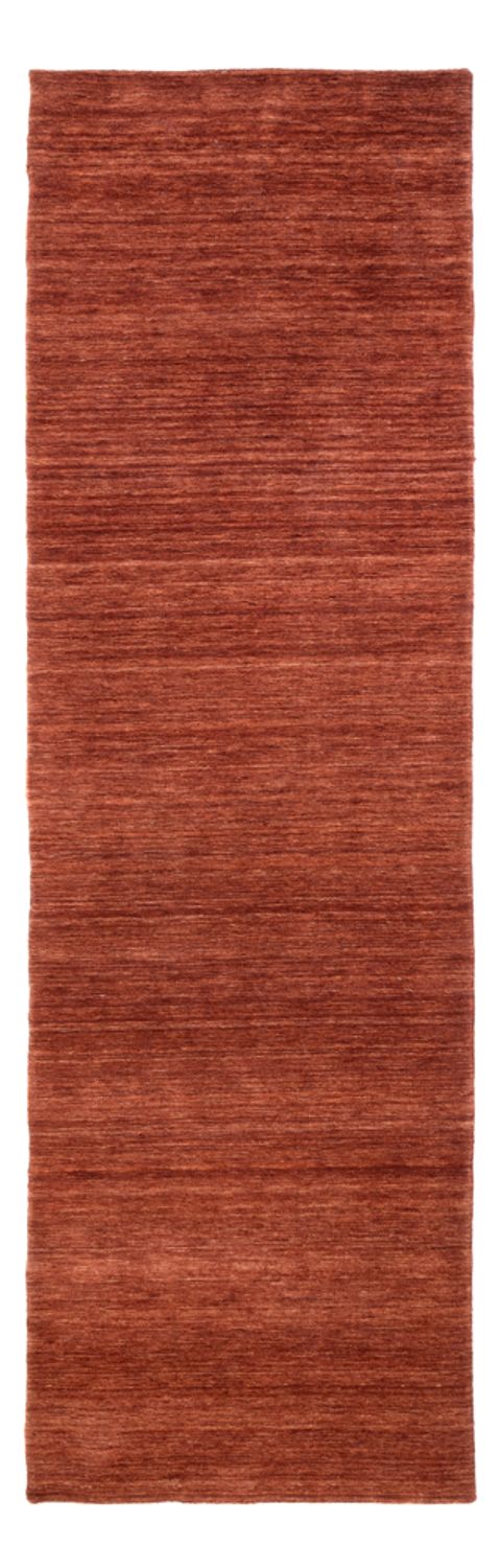 Alfombra de pasillo Alfombra Gabbeh - Loribaft Softy - 300 x 80 cm - marrón