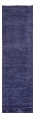 Alfombra de pasillo Alfombra Gabbeh - Softy - 300 x 80 cm - azul