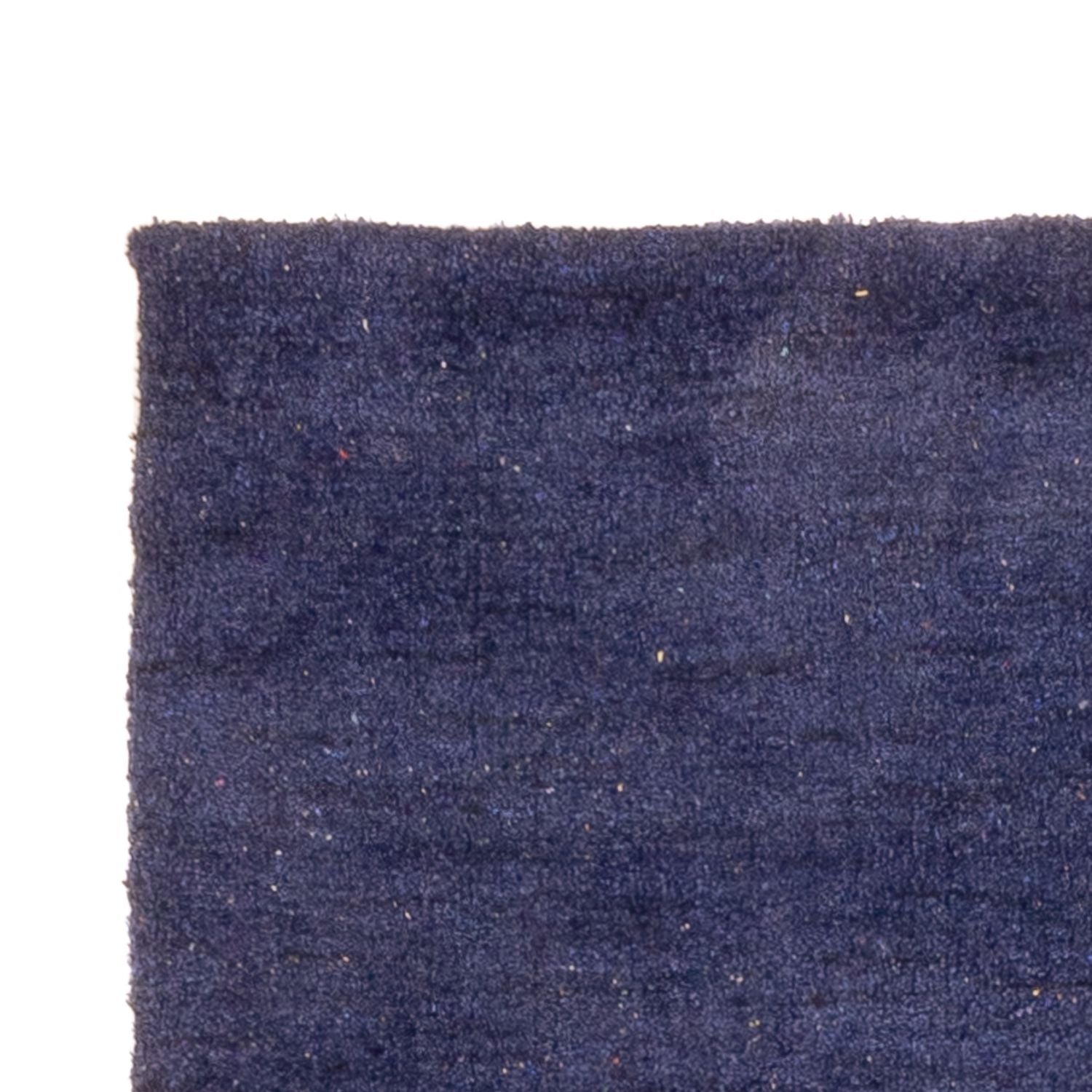 Alfombra de pasillo Alfombra Gabbeh - Softy - 300 x 80 cm - azul