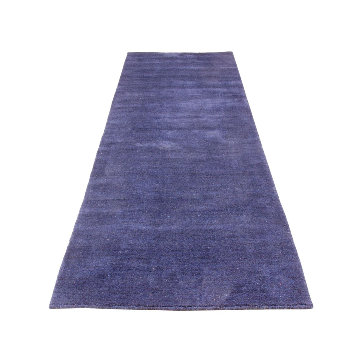 Alfombra de pasillo Alfombra Gabbeh - Softy - 300 x 80 cm - azul
