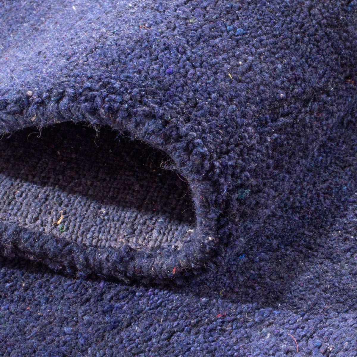 Alfombra de pasillo Alfombra Gabbeh - Softy - 300 x 80 cm - azul