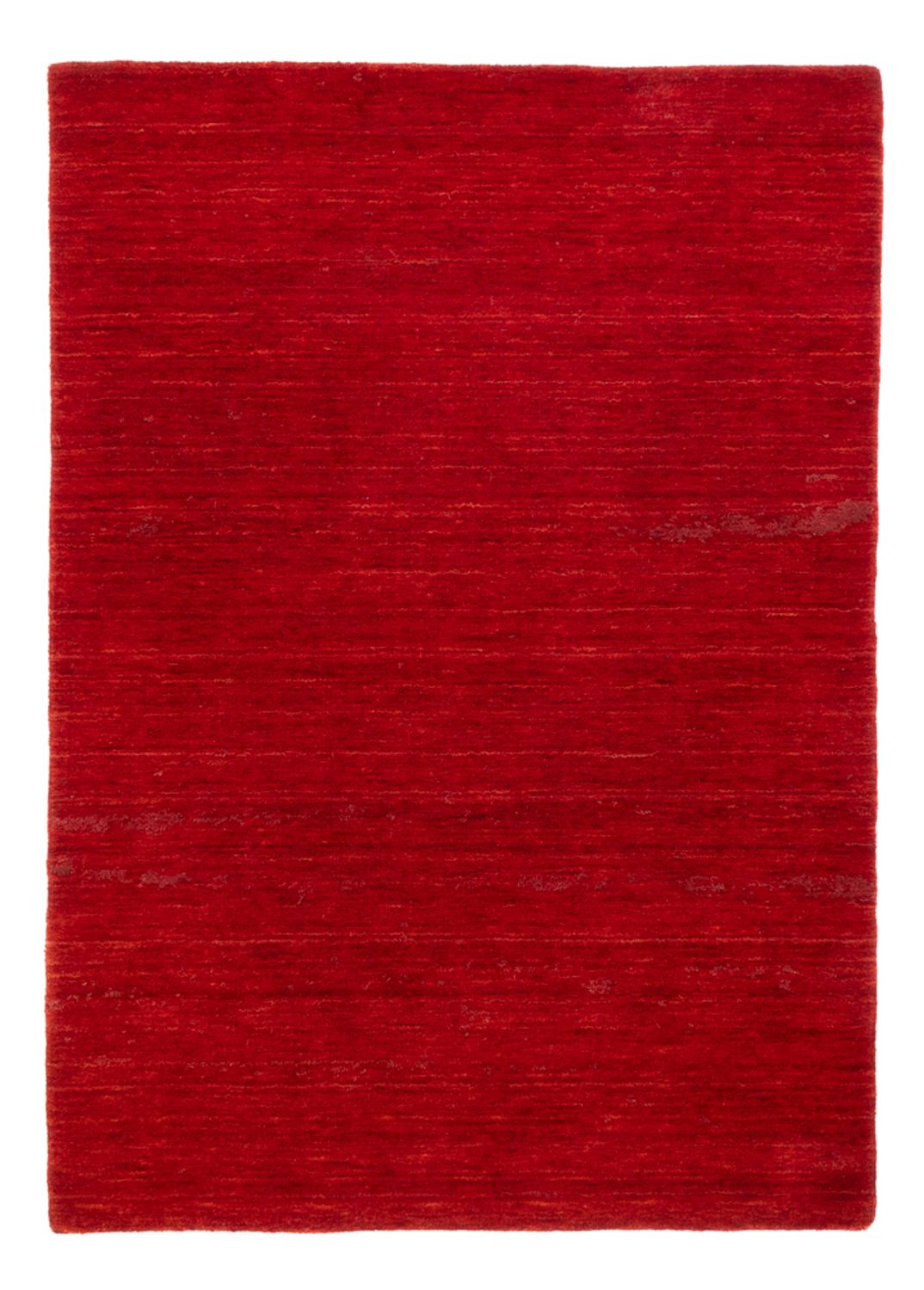 Alfombra Gabbeh - Loribaft Softy - 150 x 100 cm - rojo