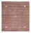 Alfombra Gabbeh - Softy cuadrado  - 150 x 150 cm - marrón
