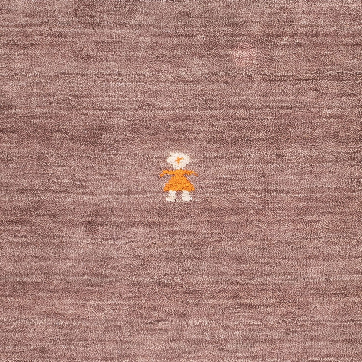 Alfombra Gabbeh - Softy cuadrado  - 150 x 150 cm - marrón