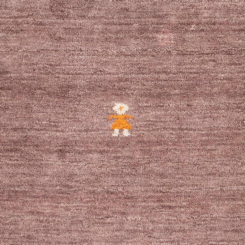 Alfombra Gabbeh - Softy cuadrado  - 150 x 150 cm - marrón