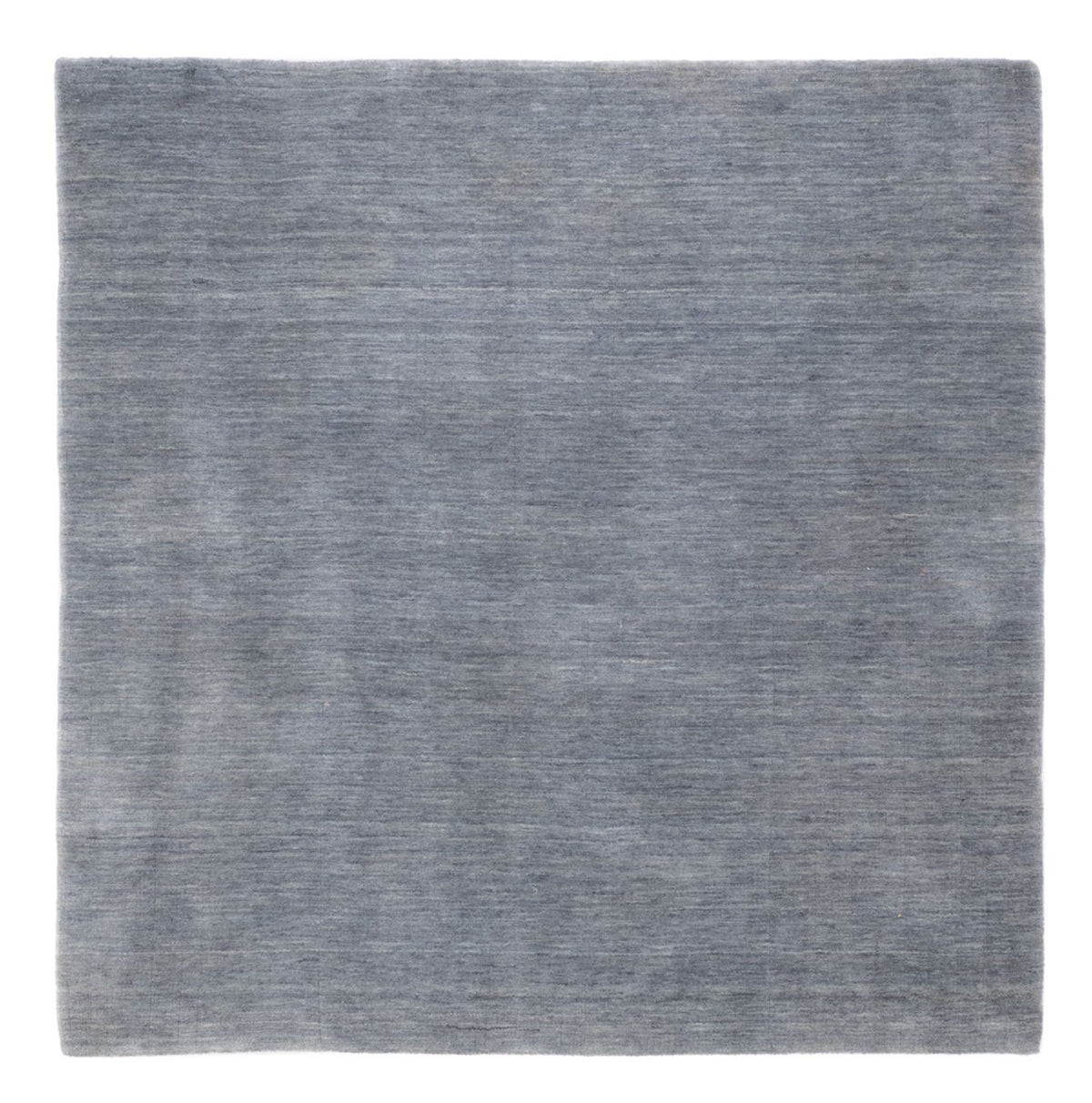 Alfombra Gabbeh - Loribaft Softy cuadrado  - 150 x 150 cm - gris