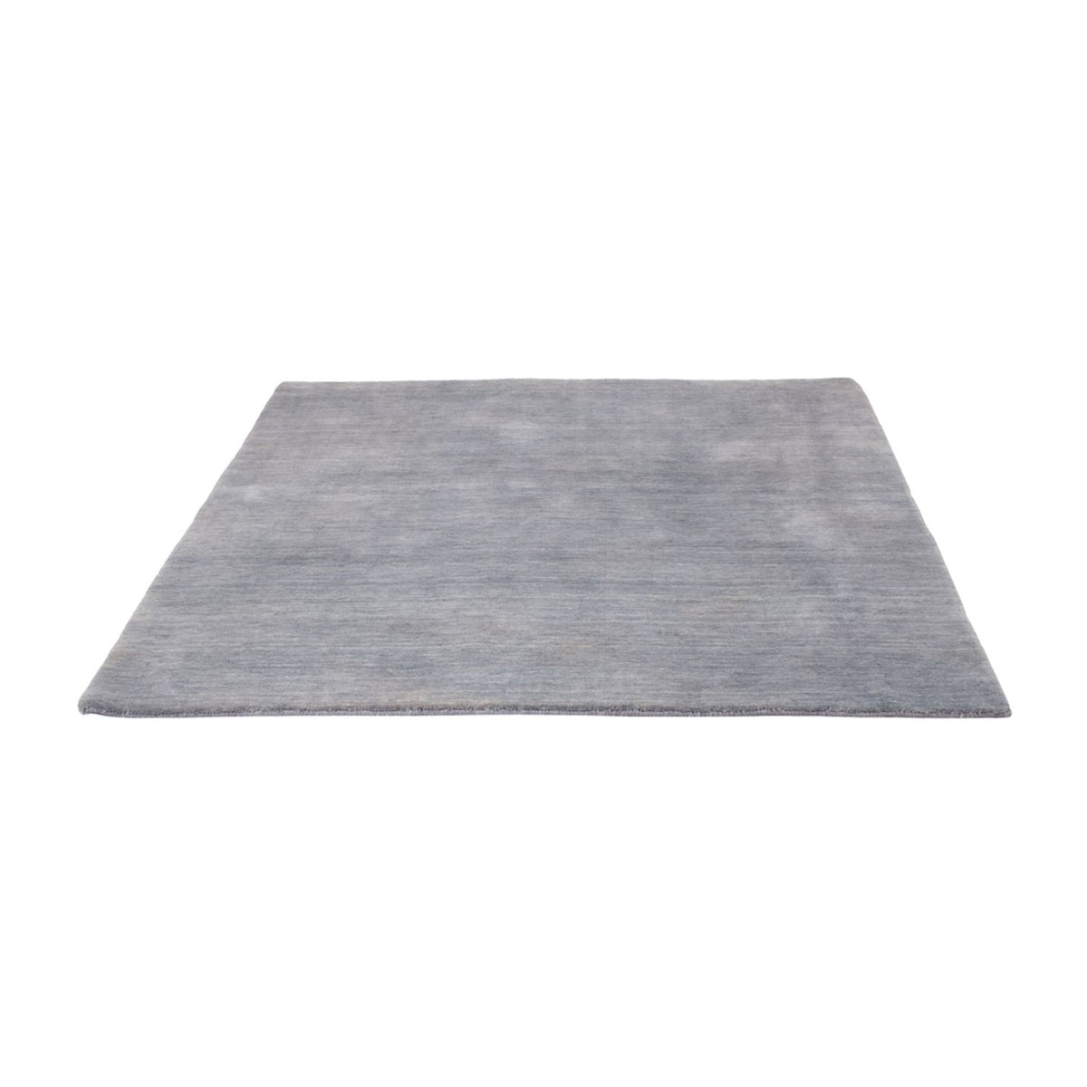 Alfombra Gabbeh - Loribaft Softy cuadrado  - 150 x 150 cm - gris