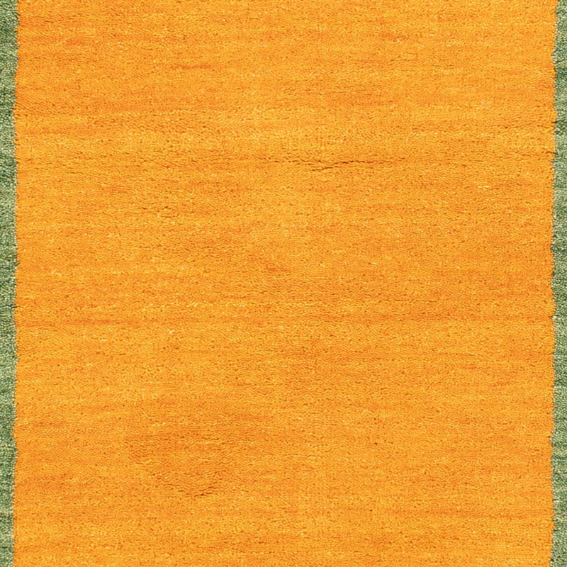 Alfombra de pasillo Alfombra Gabbeh - Softy - 200 x 80 cm - naranja