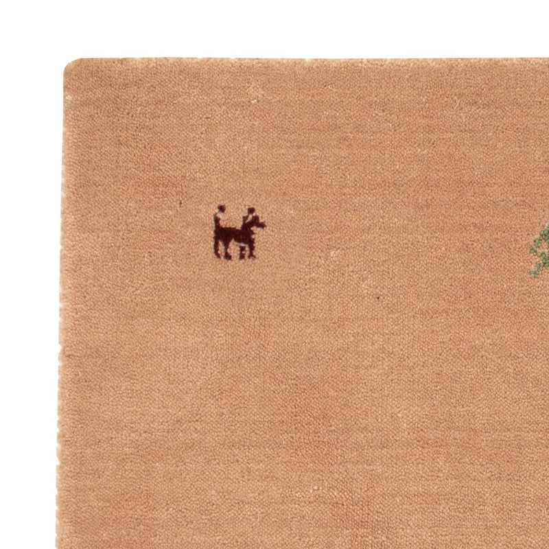 Alfombra Gabbeh - Softy - 65 x 60 cm - beige