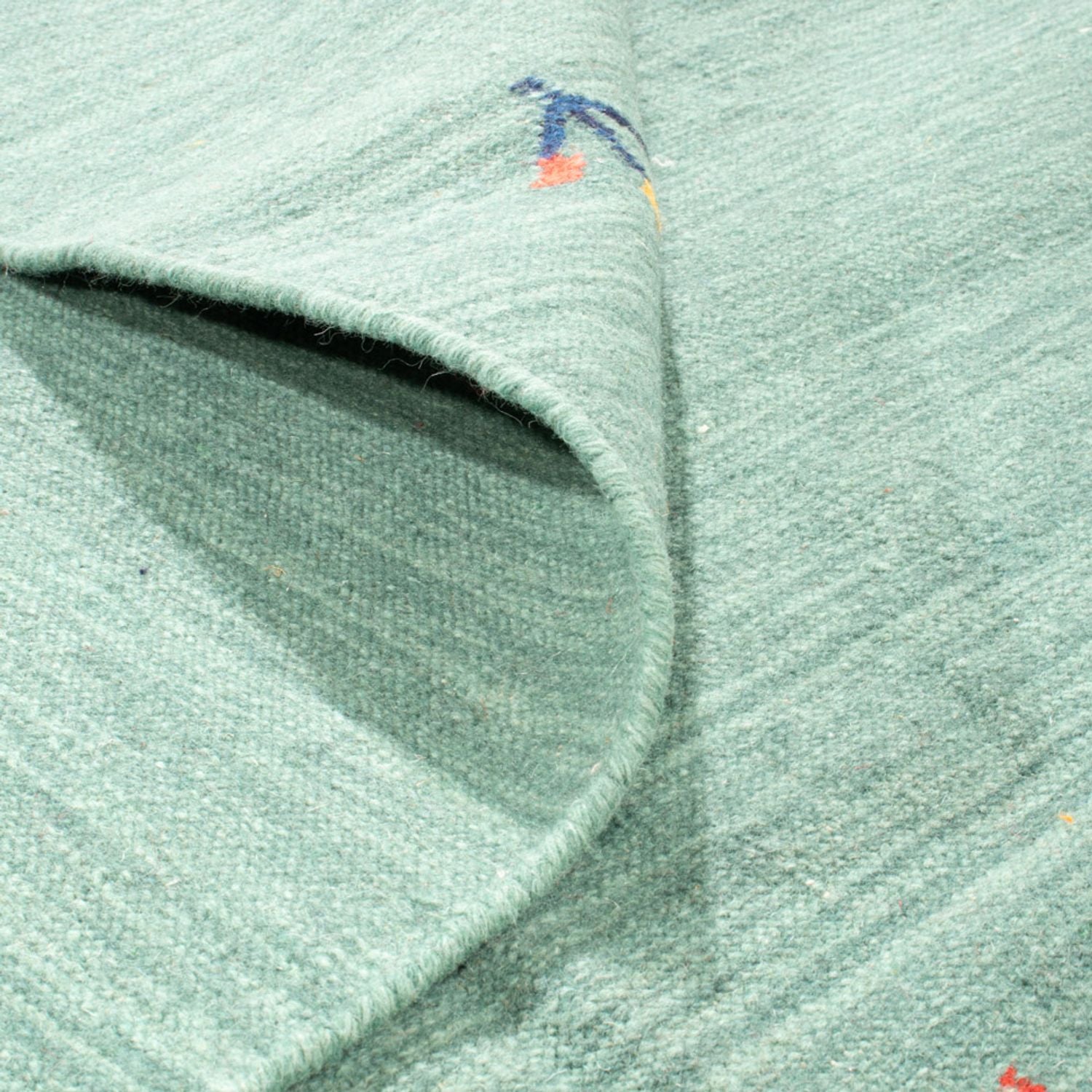 Alfombra Kelim - Tendencia - 240 x 160 cm - turquesa