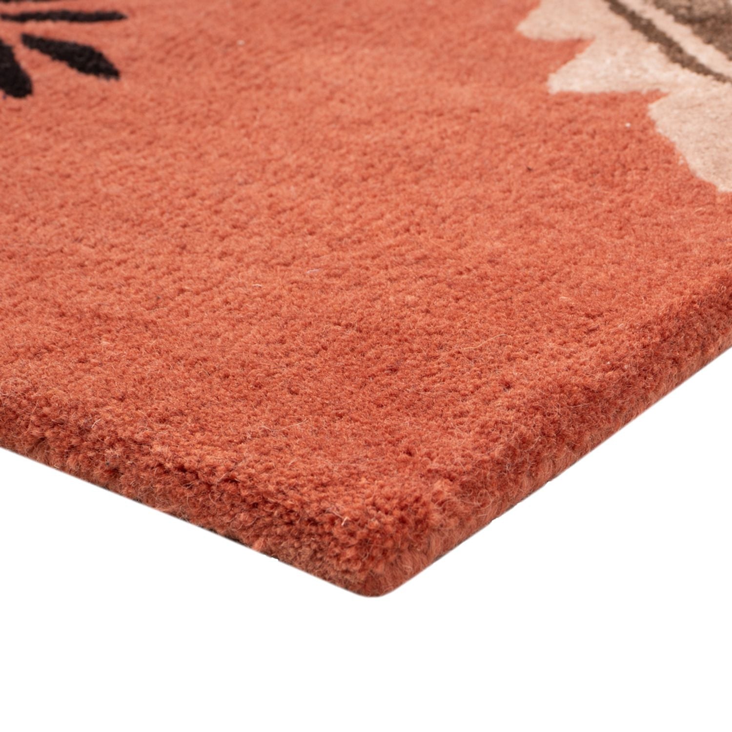 Alfombra de diseño - 90 x 60 cm - salmón