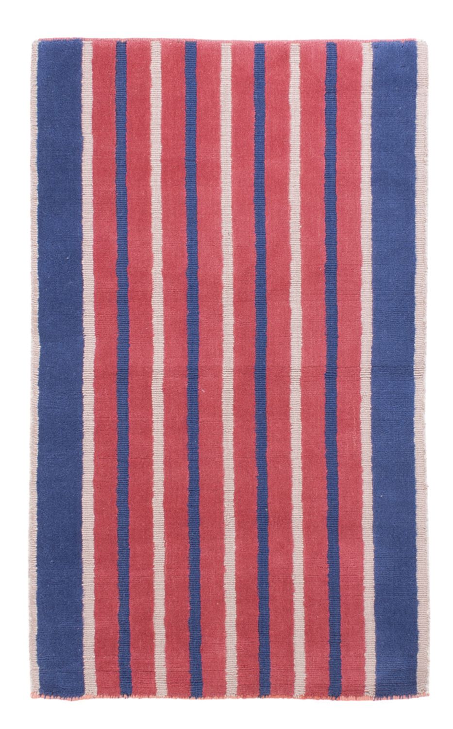 Alfombra de lana - 140 x 90 cm - multicolor