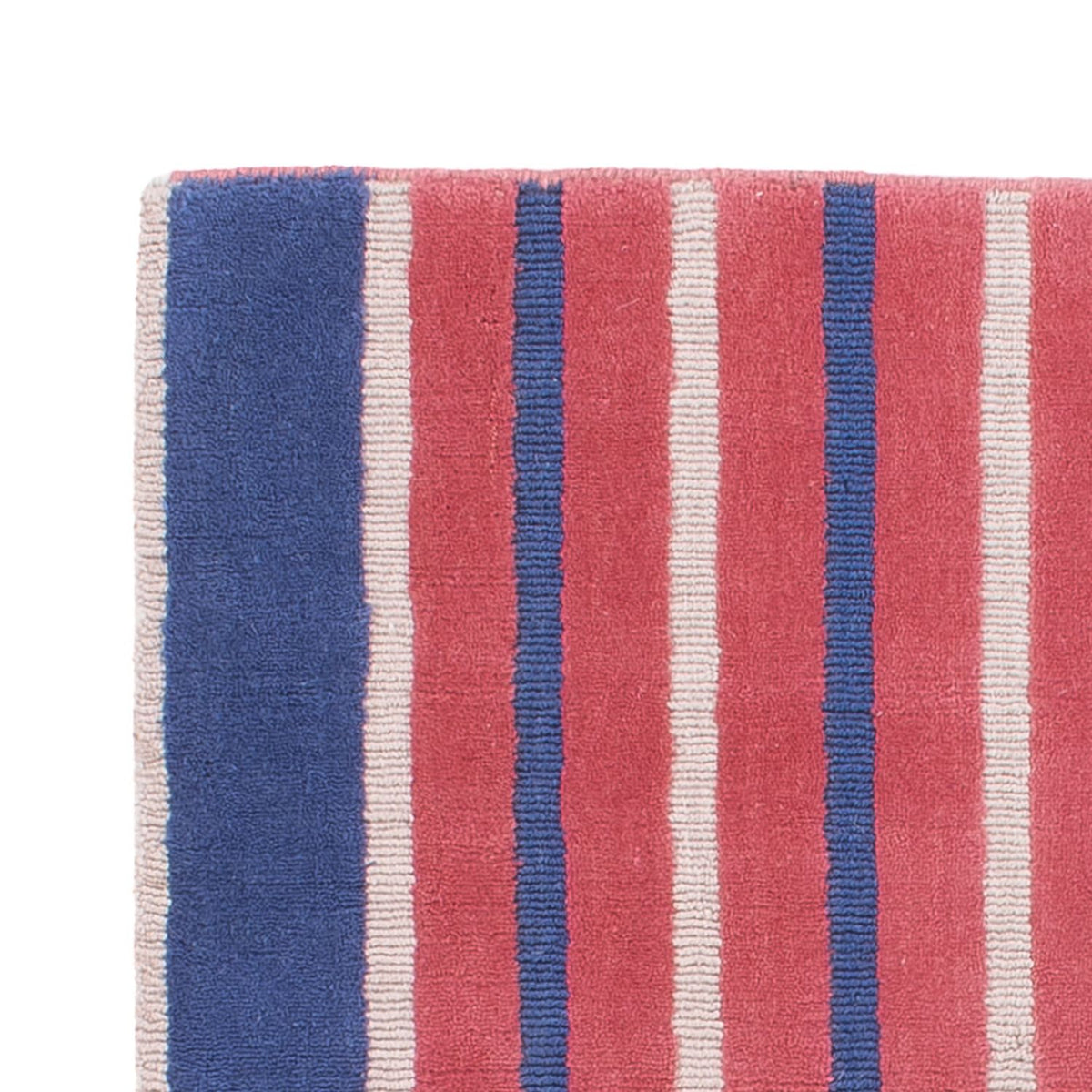 Alfombra de lana - 140 x 90 cm - multicolor