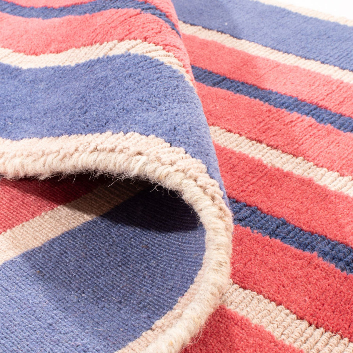 Alfombra de lana - 140 x 90 cm - multicolor