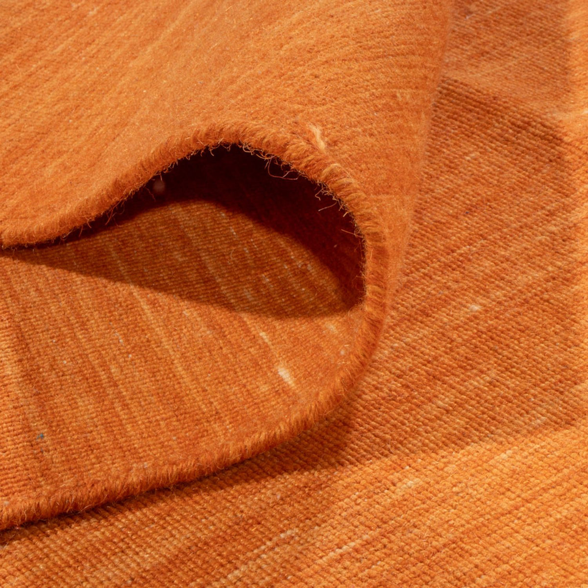 Alfombra Kelim - Tendencia - 300 x 250 cm - naranja