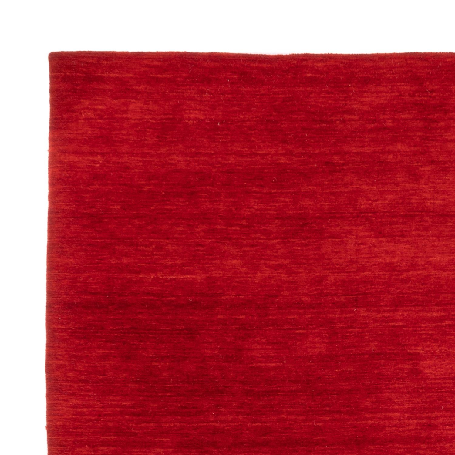 Alfombra Gabbeh - Loribaft Softy - 300 x 250 cm - rojo