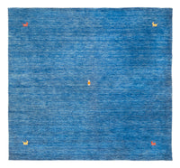 Alfombra Gabbeh - Softy cuadrado  - 250 x 250 cm - azul