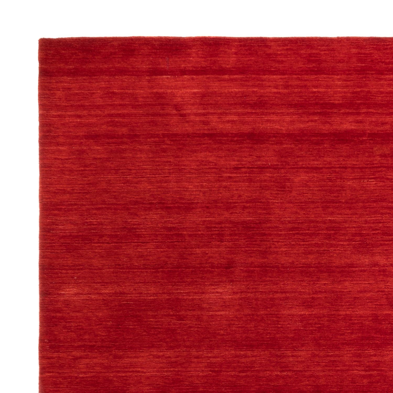 Alfombra Gabbeh - Loribaft Softy - 300 x 250 cm - rojo