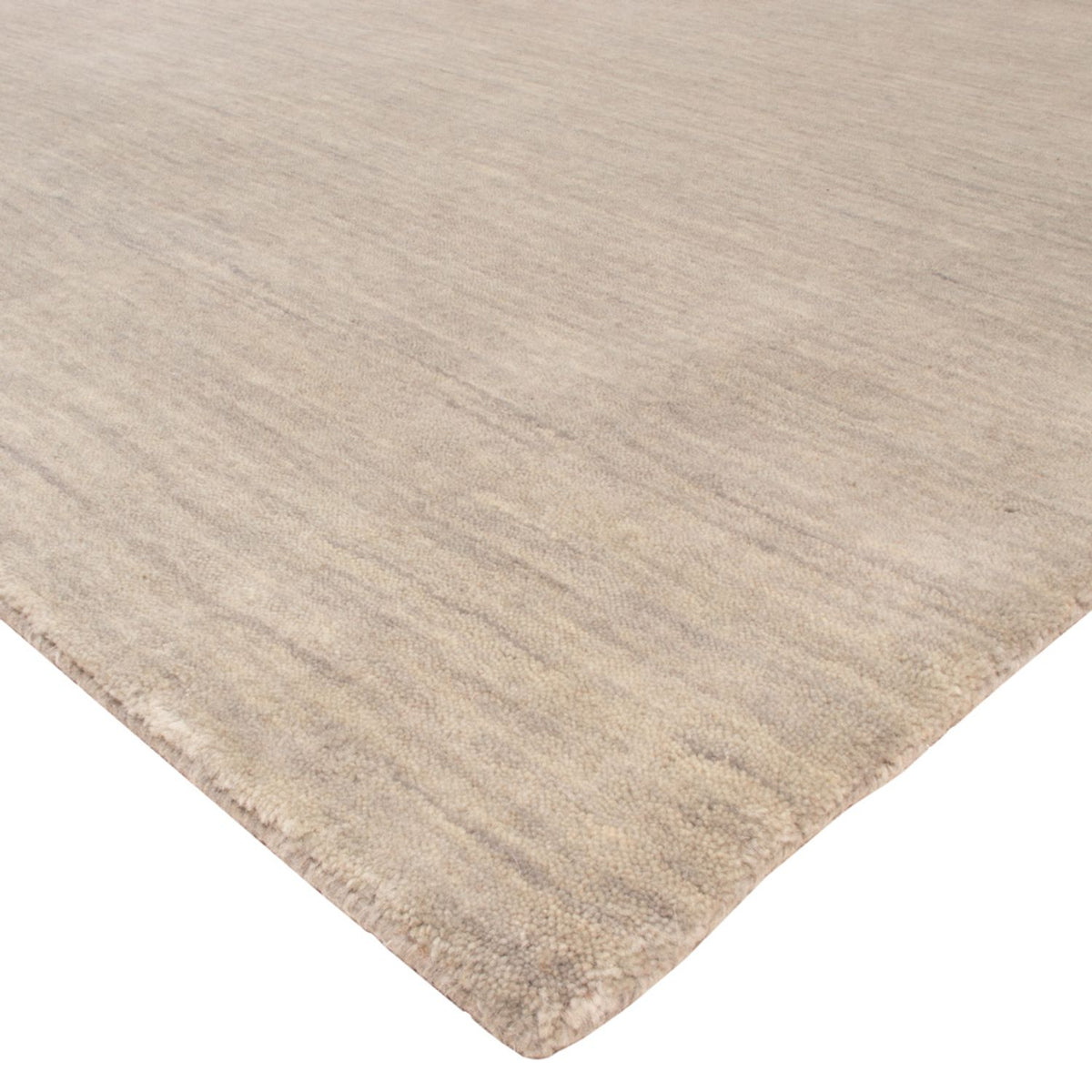 Alfombra Gabbeh - Loribaft Softy cuadrado  - 250 x 250 cm - plata