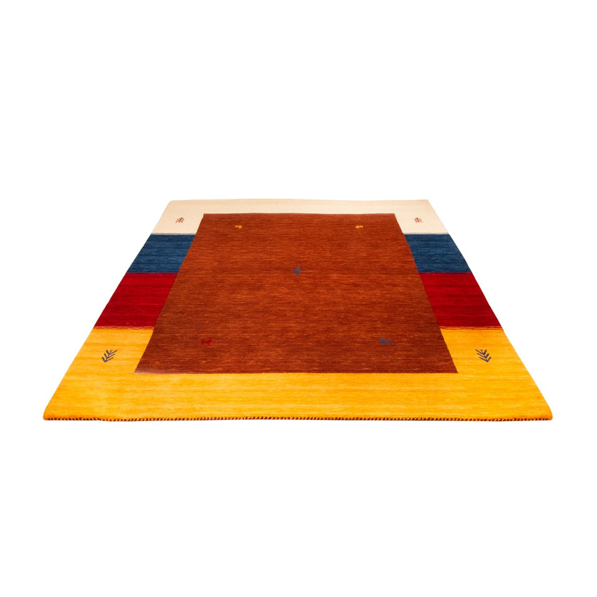 Alfombra Gabbeh - Loribaft Softy - 240 x 170 cm - marrón