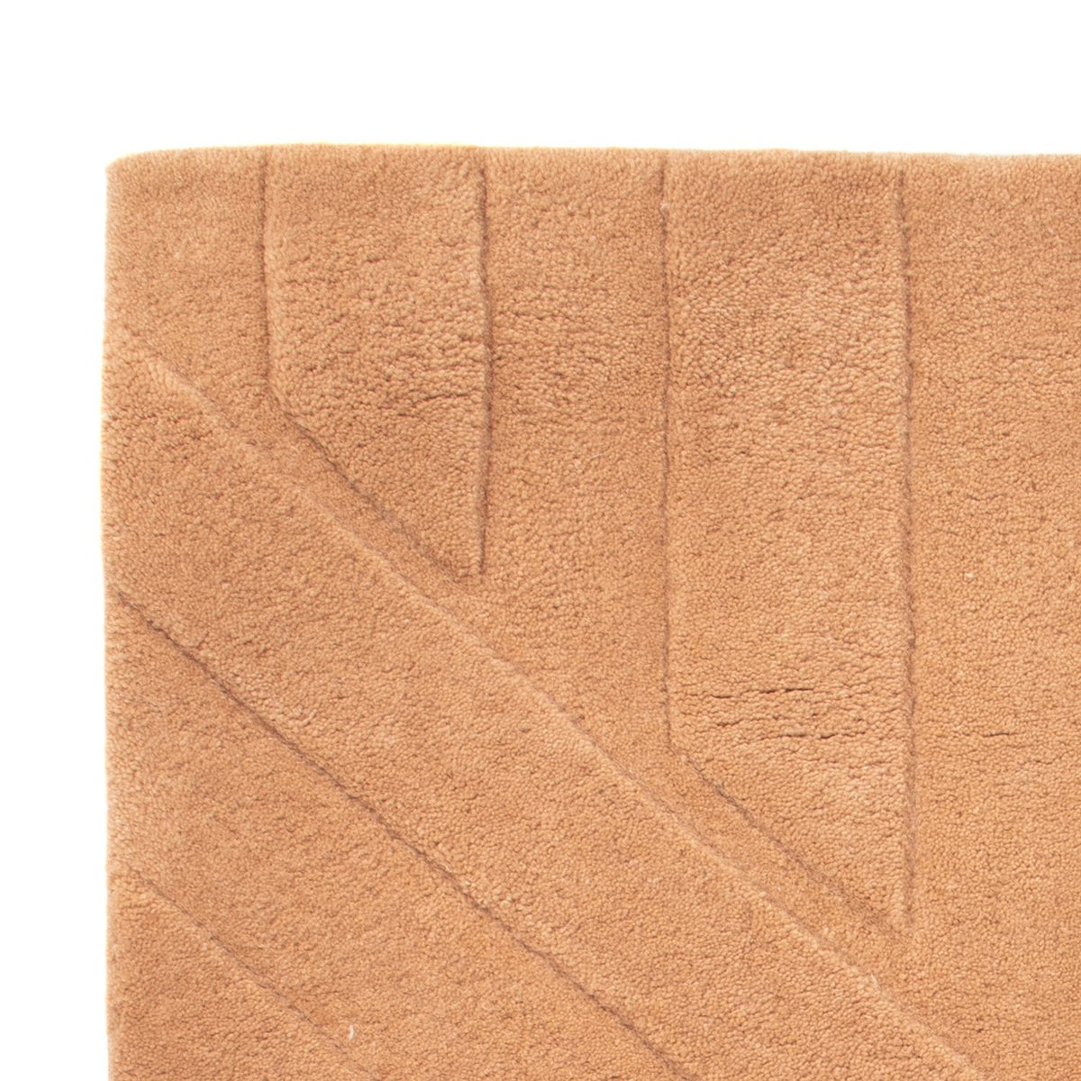 Alfombra de lana - 90 x 60 cm - salmón