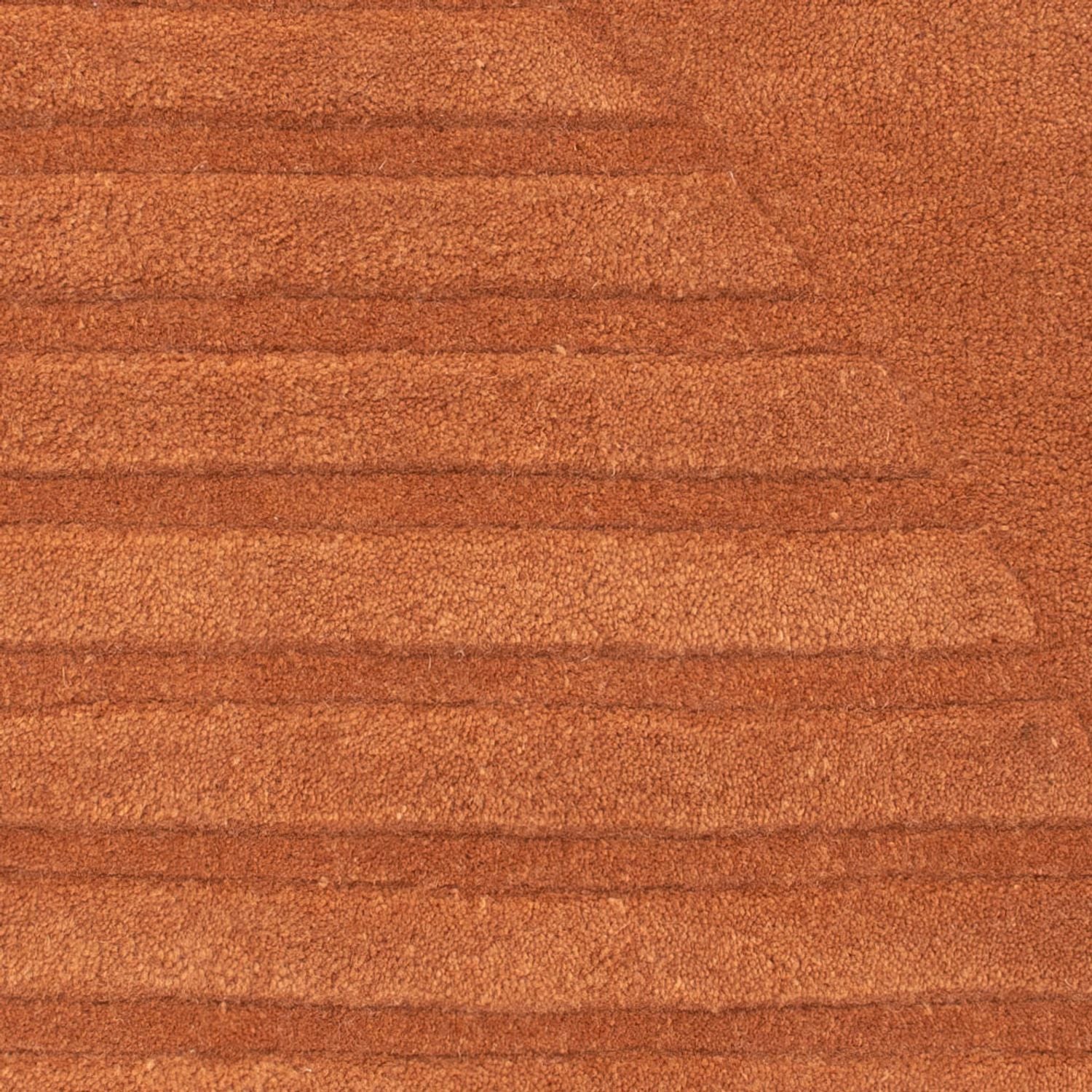 Alfombra de lana - 90 x 60 cm - marrón