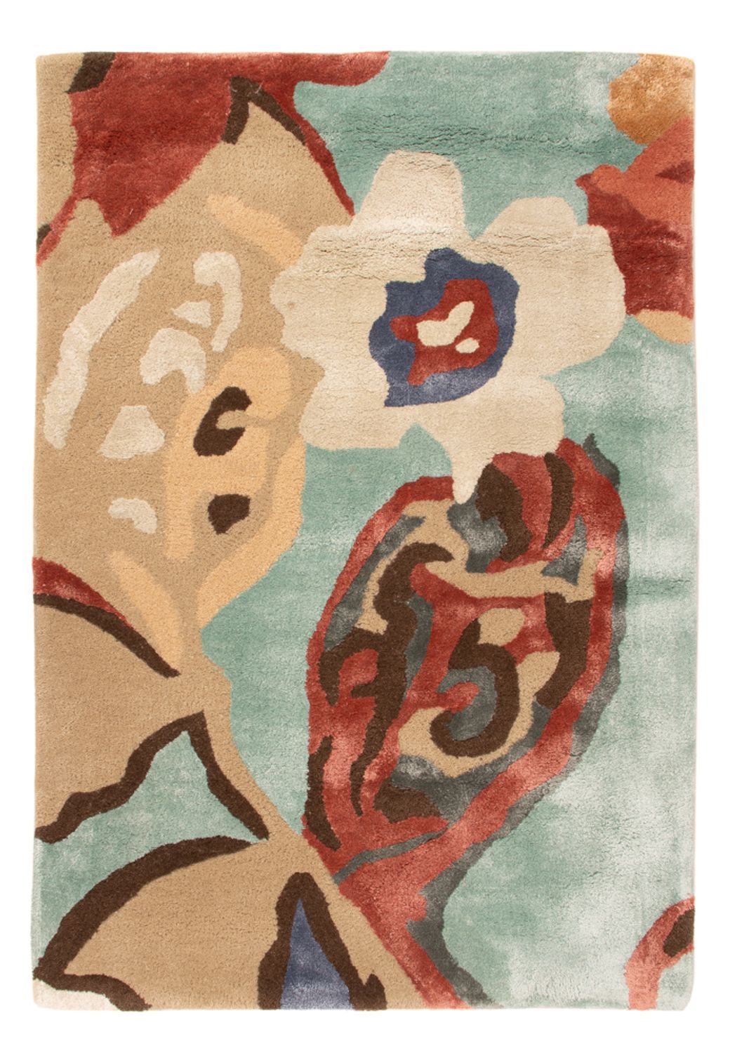Alfombra de diseño - 90 x 60 cm - multicolor