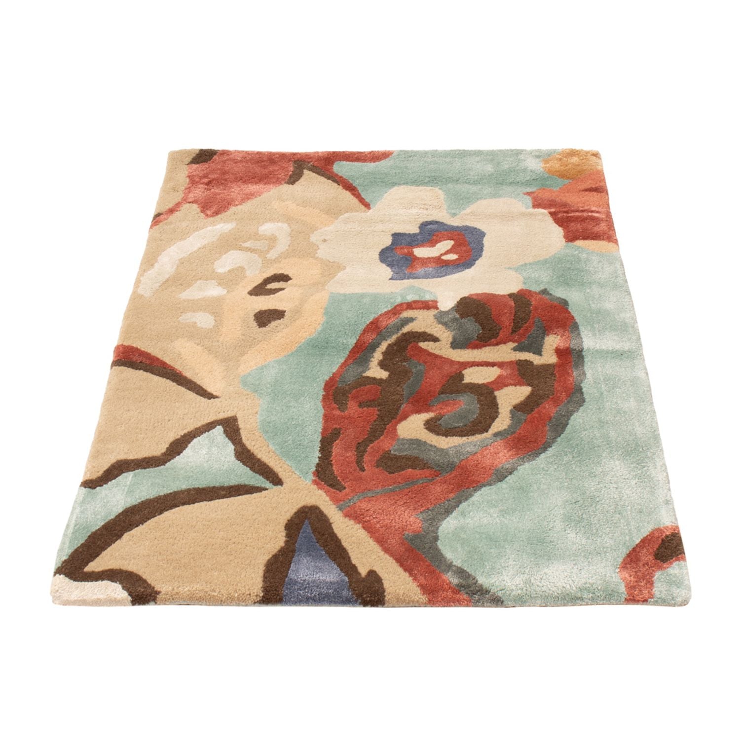 Alfombra de diseño - 90 x 60 cm - multicolor